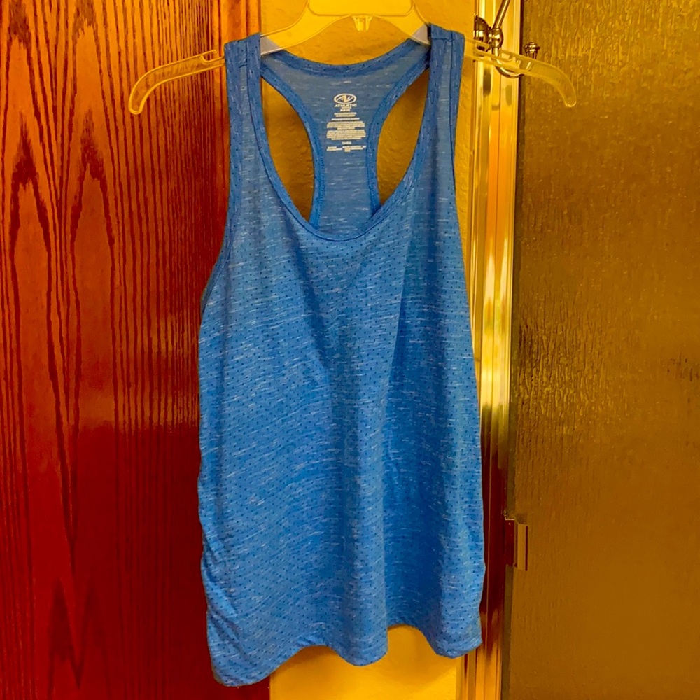Women’s work out tank top. Racer back.